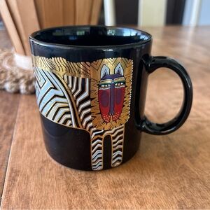 Laurel Burch Geometric Lion Zebra Mug